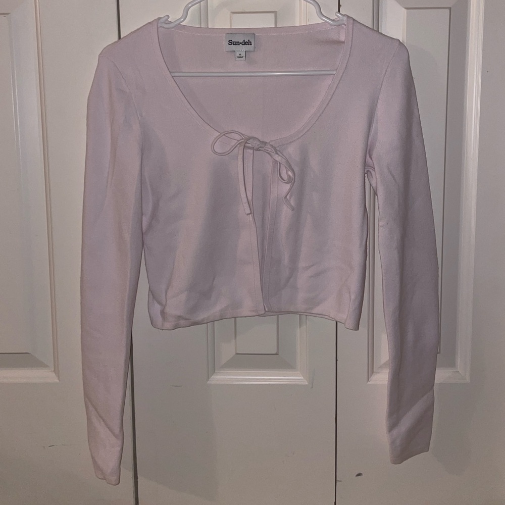 Aritzia sweater pink